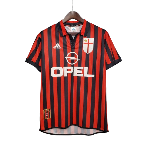 Retro Ac Milan Home Kit 99-00