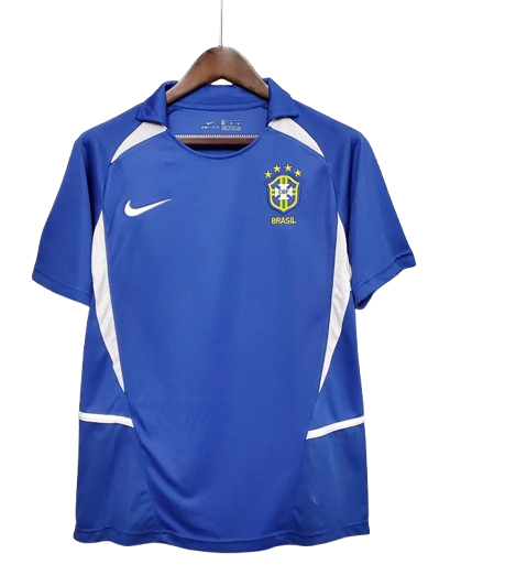 Retro Brazil Away Kit - World Cup 02'