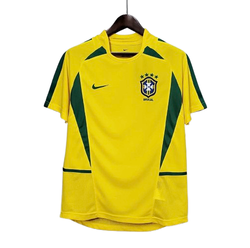 Retro Brazil Home Kit - World Cup 02'