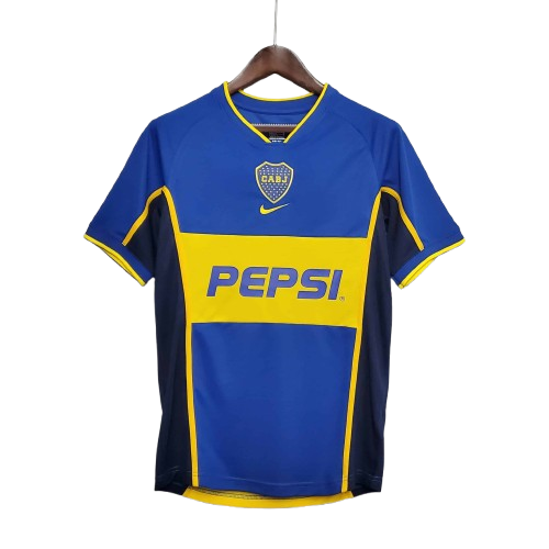 Retro Boca Juniors Home Kit 02/03