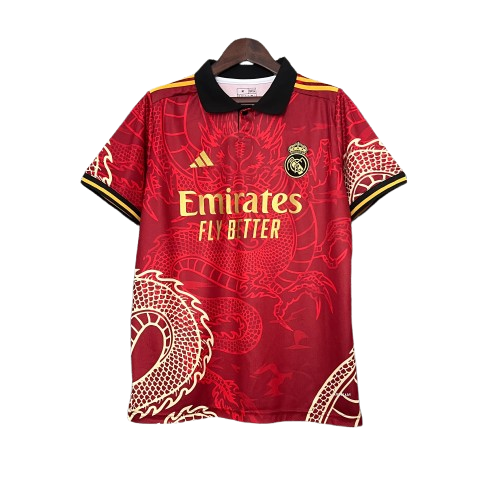 Real Madrid Chinese Dragon Red Kit