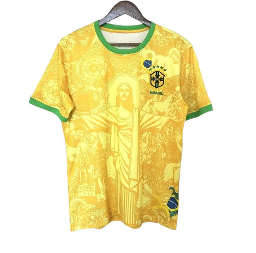 Brazil Yellow "Christ The Redeemer" Kit