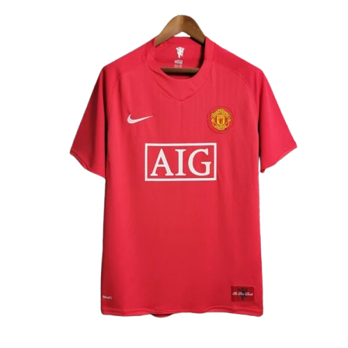 Retro Man United Home Kit 07/08